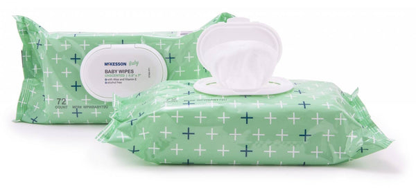 McKesson Baby Wipes Case of 864, Unscented 23522690