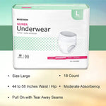 McKesson Adult Absorbent Underwear 80136119 71095645