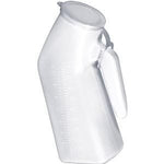 Drive Medical Male White Urinal with Cap 18299894
