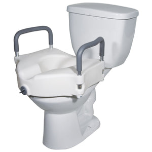 McKesson 146-RTL12027RA Raised Toilet Seat 1 Each 85802698