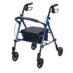 Drive Medical Universal Seat Height Adjustment Rollator, 6.25 x 20.5 x 21.75in 1 Count 59721396