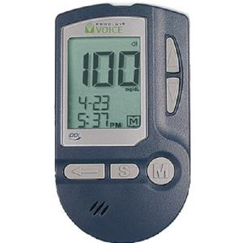 No Code Glucometer Prodigy Voice No Code Talking Glucometer Kit | ExpressMed