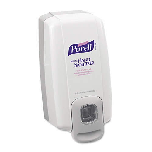 Purell NXT Space Saver Soap Dispenser Dove Gray Plastic Push Bar 1000 mL Wall Mount 97566892