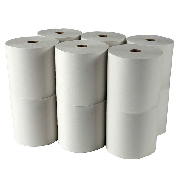 Kimberly Clark Kleenex Hard Roll Towels 425': White, 8