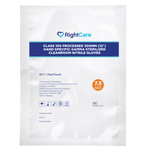 RightCare Class 100 processed 12” Hand Specific Gamma Sterilized Cleanroom Nitrile Gloves, Powder-Free, Case of 200 Pairs 16538085