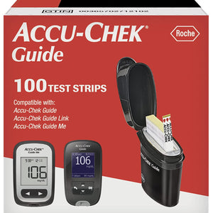 Accu-Chek Guide Glucose Test Strips for Diabetic Blood Sugar Testing 96586756