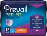 Prevail Per-Fit Incontinence Protective Underwear for Women, Extra Absorbency, Pull On with Tear Away Seams 70074334