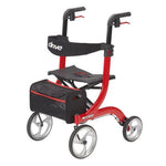 Drive Medical Rollator Nitro Red Aluminum 39660133