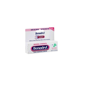 Benadryl Itch Relief 2% / 0.1% Strength Cream 1 oz. Tube, 1 Count
