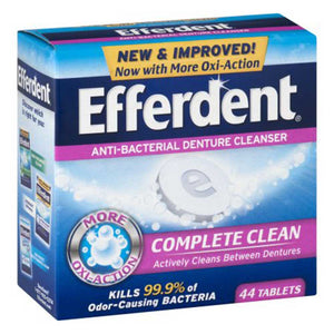 Efferdent Denture Cleaner Tablet Box of 44 81784385