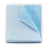 Medline Disposable Tissue / Poly Flat Stretcher Sheets: Blue, 50 Count