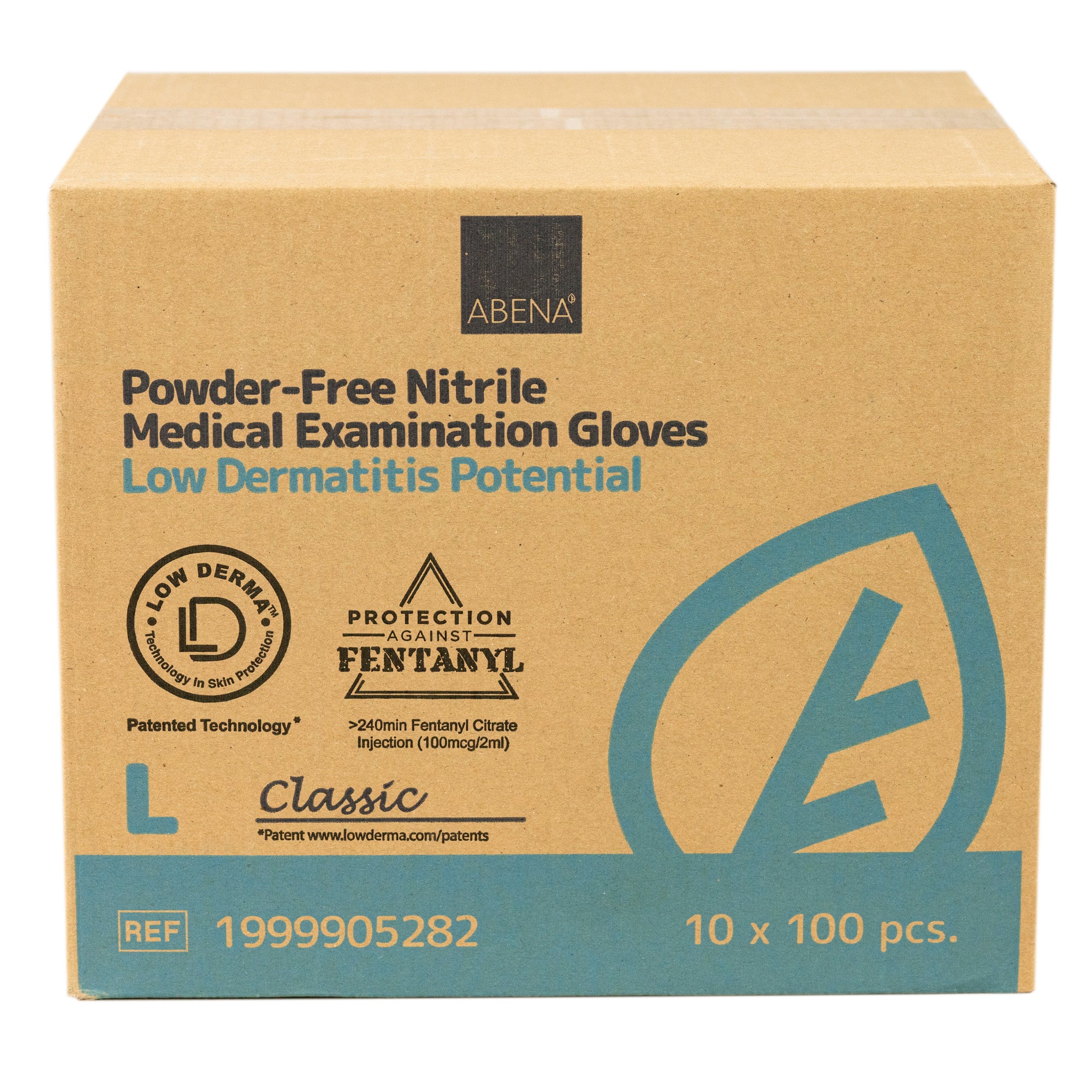 Abena Nitrile Gloves, Chemo Approved