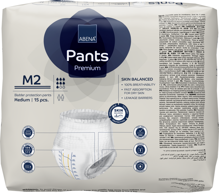 Abena Premium Pants Incontinence Brief 91899727