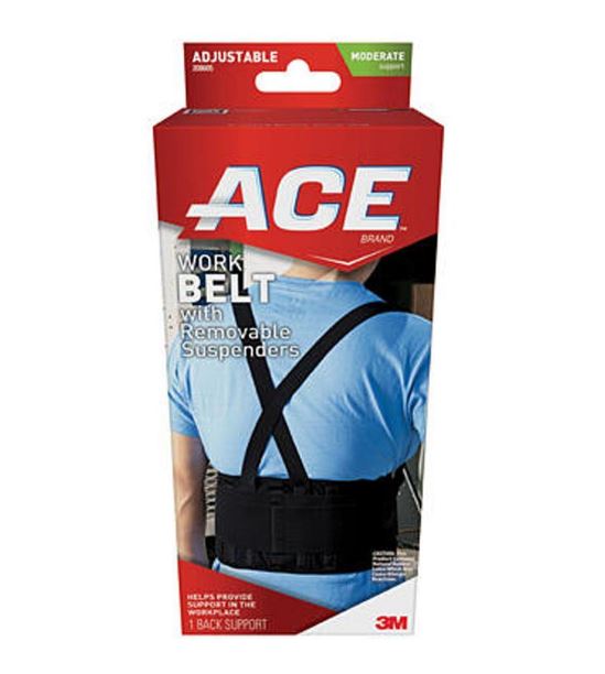 ACE 208605 Work Belt, 1 Each