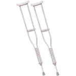 Drive Medical Aluminum Crutches, Latex Free, Fits Adults 5'2