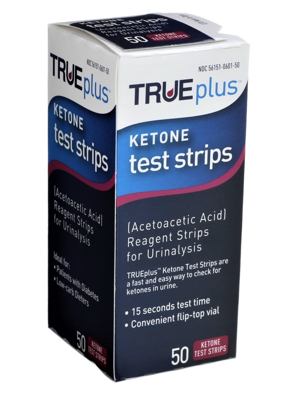 Nipro Ketone Care Blood Glucose Test Strip, Ketones, 15 sec Read Time, 6 Level Color Chart, Box of 50 87501817