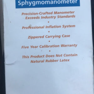 Mckesson Basic Aneroid Sphygmomanometer: 1 Count, Navy Blue, Small, 55 cm, 7.2" - 10.5" (Limb Circumference)