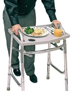 Jobar JB4790GRA Walker Tray, 20-3/4" x 15-3/4" x 1", 1 Each 77364391