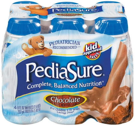 PediaSure 58058 Pediatric Oral Supplement Chocolate 8 oz. Bottle Ready to  Use, 1 Count