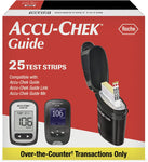 Accu-Chek Guide Glucose Test Strips for Diabetic Blood Sugar Testing 60810216