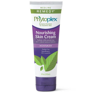 Medline Remedy Phytoplex Nourishing Skin Cream: White, 4 OZ, 12 Count