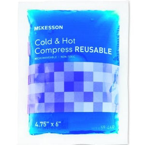 McKesson 59-46R Hot / Cold Pack Small 4.75 X 6 Inch Reusable 4.75 X 6 Inch 1 Each 26903315