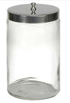 McKesson Sundry Jar, 4.25 X 7 Inch, Clear Glass, 1 Each 32179708