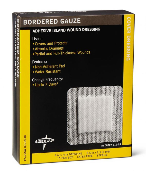 Sterile Bordered Gauze, 4