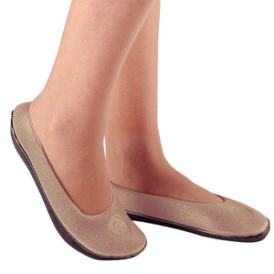 Pillow Paws Below the Ankle Slippers X-Large 1 Pair, Sand