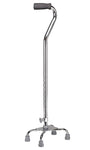 Quad Cane, 30 to 39 Inch, Chrome