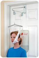 Briggs Healthcare Overdoor Cervical Traction: 20 lb, Vinyl Water Bag, 1 Count