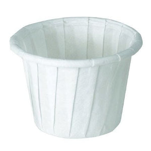 Papercraft Souffle Cup: 5000 Count, White, 0.75 oz