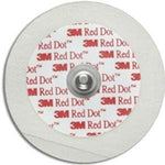 3M Red Dot Pediatric Monitoring Electrodes with Micropore Tape Backing 4 2/5cm D, Flexible, Pack of 50 53210750