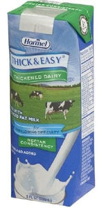 Thick & Easy Thickened Beverage 8 oz Carton Dairy Ready to Use Nectar Case of 27 16035414