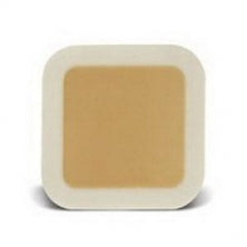 DuoDerm CGF Hydrocolloid Square Dressing with Adhesive Border - 4" x 4", Box of 5