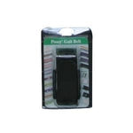 Premium EZ Clean Gait Belts with Spring-Loaded Buckle, Standard, Black, Fits Up to 58