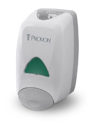 Provon FMX-12 Skin Care Dispenser Dove Gray Hand Push 1250 mL, 1 Count