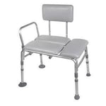 Drive Medical Knock Down Padded Transfer Bench, 21-3/4