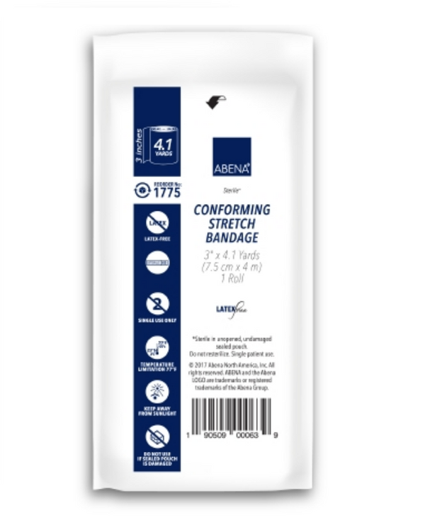Abena 1775 Conforming Bandage, Case of 96