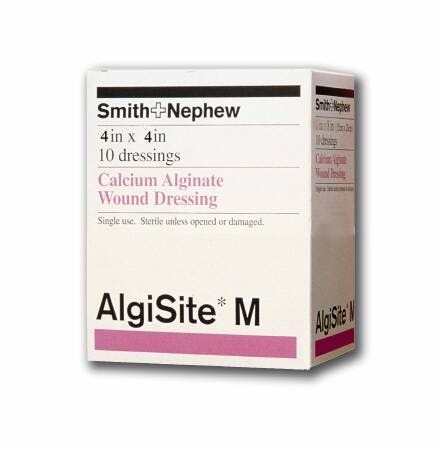 Smith & Nephew Smith & Nephew 59480200 Calcium Alginate Dressing Box of 10 Smith & Nephew Smith & Nephew 59480200 Calcium Alginate Dressing Box of 10