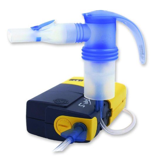 Pari Respiratory Trek S Portable Compressor Nebulizer Aerosol System without Li-ion Rechargable Battery: Standard, 1 Count
