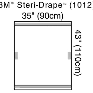Steri-Drape 1012 Fluoroscope Drape, Case of 40