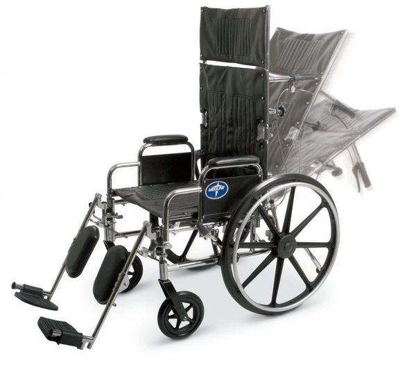 Reclining Wheelchairs, Seat Width 20