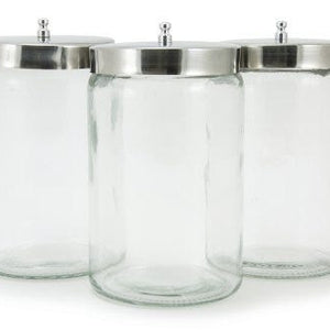 McKesson Sundry Jar , 4.25 X 7 Inch, Box of 6, Clear Glass