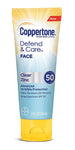 Coppertone 041100007070 Defend & Care Face Lotion, 1 Each