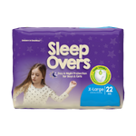 SleepOvers X-Large, 85 â€“ 140 lbs, 4 Packs of 22 (88 Total)