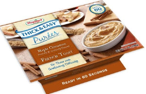 Thick & Easy Purees 7 oz Bowl Maple Cinnamon French Toast Ready to Use Puree Case of 7 18730161