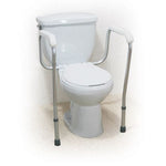 Drive Medical Toilet Safety Frame: Gray, 1 Count