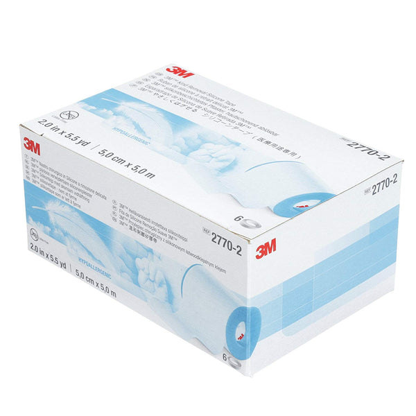 3M Kind Removal 2770-2 Medical Tape, Box of 6