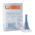 Freedom Clear Male External Catheter Self-Adhesive Strip, Vinyl, Large 57660783